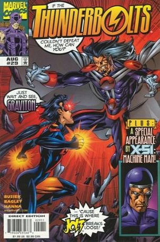 Cover of Thunderbolts (Vol 1) #29. One of 250,000 Vintage American Comics on sale from Krypton!