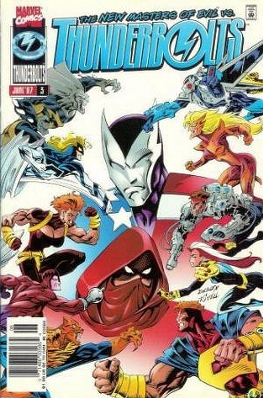 Cover of Thunderbolts (Vol 1) #3. One of 250,000 Vintage American Comics on sale from Krypton!