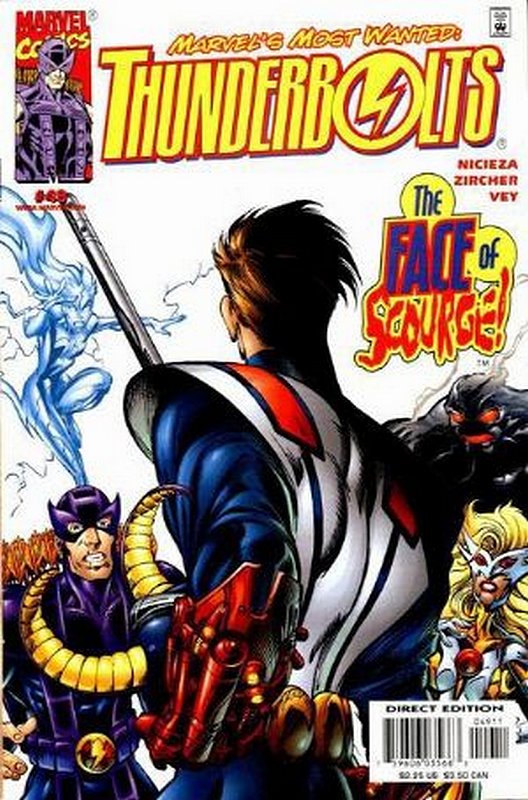 Cover of Thunderbolts (Vol 1) #49. One of 250,000 Vintage American Comics on sale from Krypton!