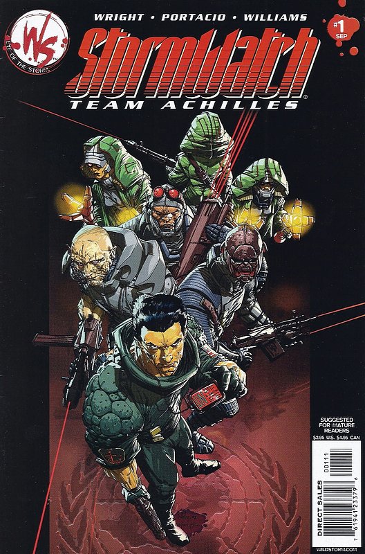Cover of Stormwatch: Team Achilles #1. One of 250,000 Vintage American Comics on sale from Krypton!