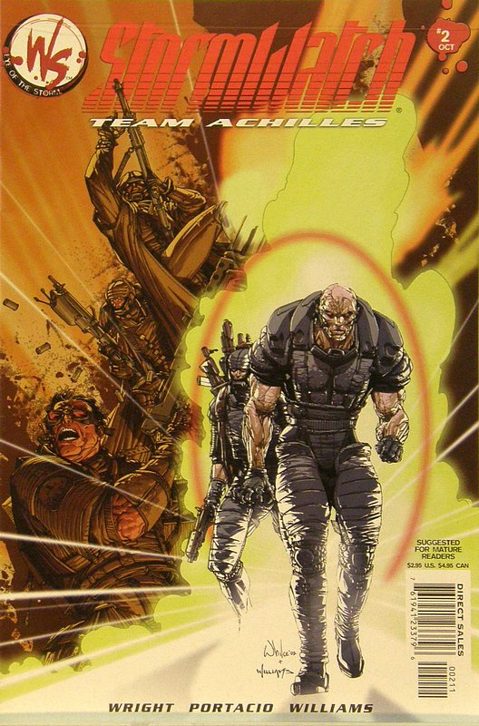 Cover of Stormwatch: Team Achilles #2. One of 250,000 Vintage American Comics on sale from Krypton!