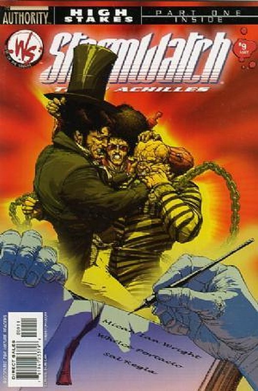 Cover of Stormwatch: Team Achilles #9. One of 250,000 Vintage American Comics on sale from Krypton!