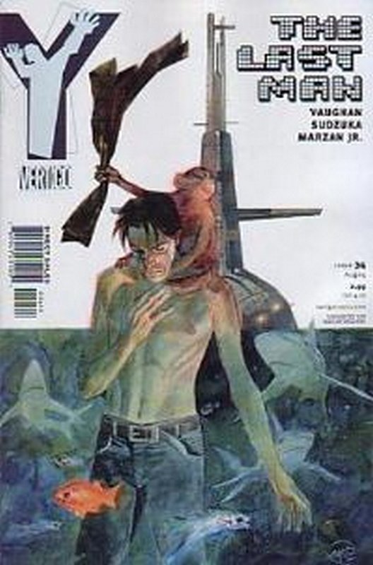 Cover of Y-The Last Man (Vol 1) #34. One of 250,000 Vintage American Comics on sale from Krypton!