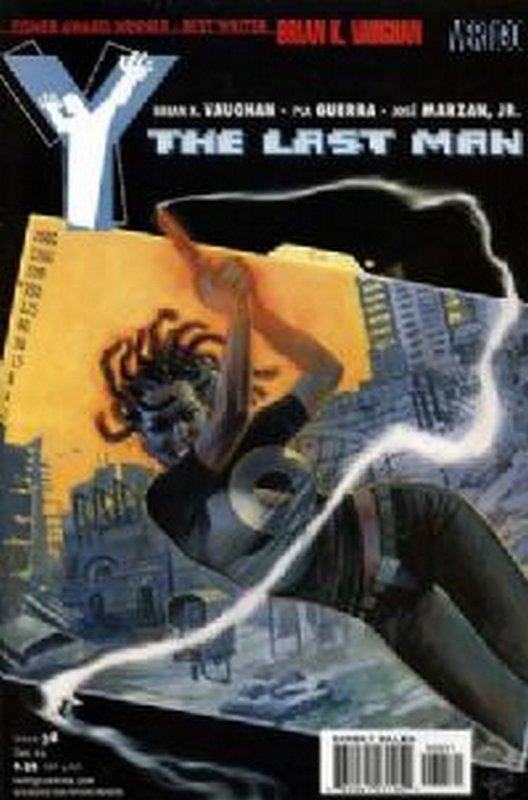 Cover of Y-The Last Man (Vol 1) #38. One of 250,000 Vintage American Comics on sale from Krypton!