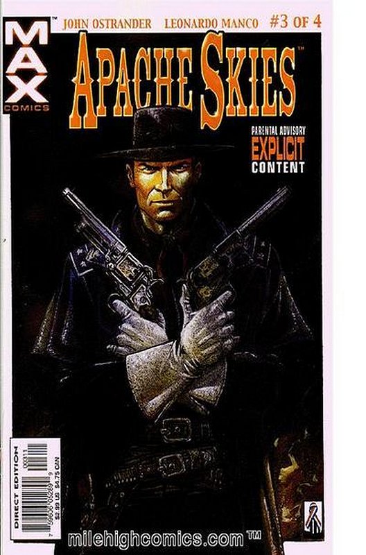Cover of Apachie Skies (2002 Ltd) #3. One of 250,000 Vintage American Comics on sale from Krypton!