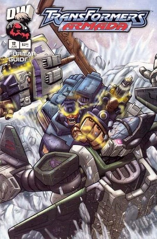 Cover of Transformers: Armada/Energon #12. One of 250,000 Vintage American Comics on sale from Krypton!