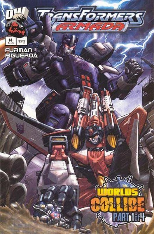 Cover of Transformers: Armada/Energon #14. One of 250,000 Vintage American Comics on sale from Krypton!