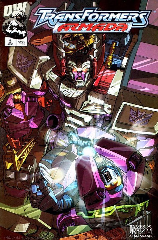 Cover of Transformers: Armada/Energon #2. One of 250,000 Vintage American Comics on sale from Krypton!