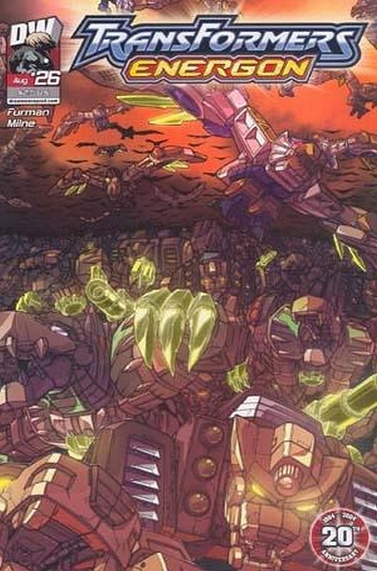 Cover of Transformers: Armada/Energon #26. One of 250,000 Vintage American Comics on sale from Krypton!