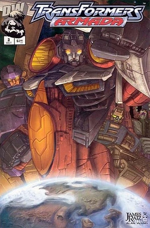Cover of Transformers: Armada/Energon #3. One of 250,000 Vintage American Comics on sale from Krypton!