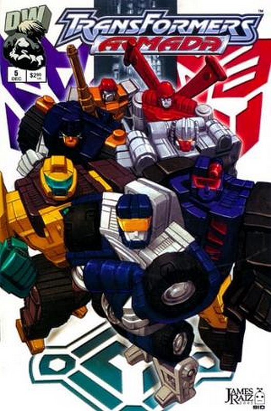 Cover of Transformers: Armada/Energon #5. One of 250,000 Vintage American Comics on sale from Krypton!