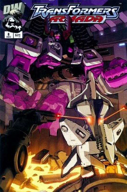 Cover of Transformers: Armada/Energon #6. One of 250,000 Vintage American Comics on sale from Krypton!
