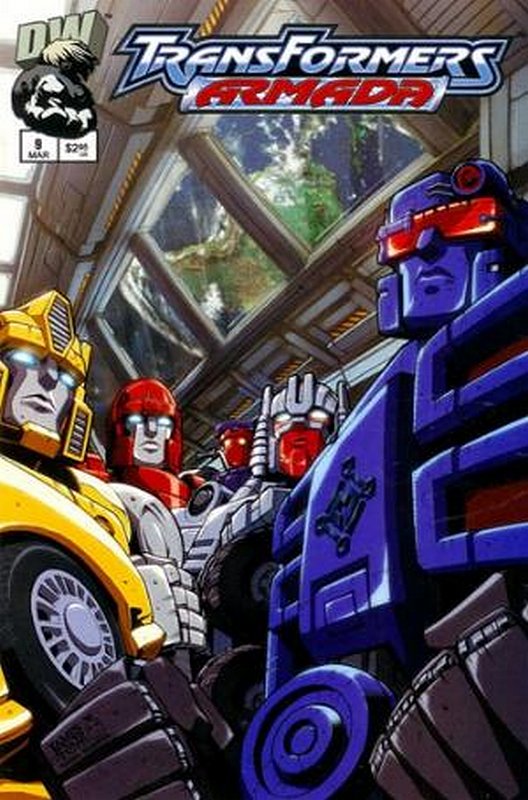 Cover of Transformers: Armada/Energon #9. One of 250,000 Vintage American Comics on sale from Krypton!