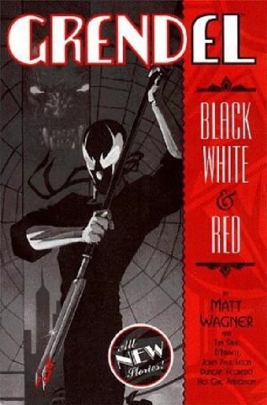Cover of Grendel: Black White & Red (1998 Ltd) #1. One of 250,000 Vintage American Comics on sale from Krypton!