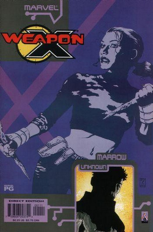 Cover of Weapon X: The Draft - Marrow (2002 One Shot) #1. One of 250,000 Vintage American Comics on sale from Krypton!
