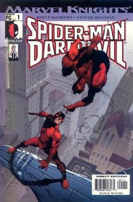 Cover of Spider-Man/Daredevil (2002 One Shot) #1. One of 250,000 Vintage American Comics on sale from Krypton!
