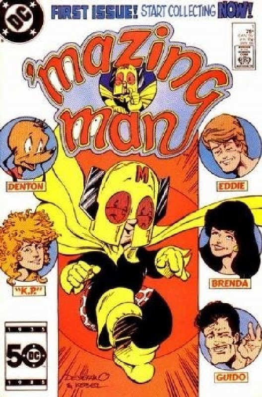 Cover of Mazing Man (Vol 1) #1. One of 250,000 Vintage American Comics on sale from Krypton!