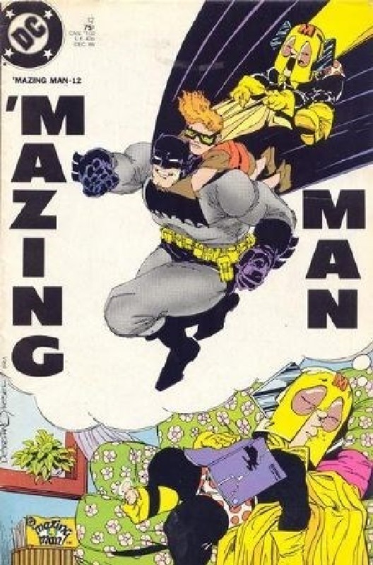 Cover of Mazing Man (Vol 1) #12. One of 250,000 Vintage American Comics on sale from Krypton!