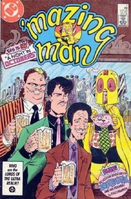 Cover of Mazing Man (Vol 1) #7. One of 250,000 Vintage American Comics on sale from Krypton!