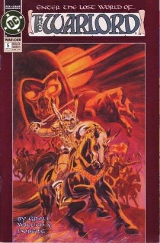 Cover of Warlord (1992 Ltd) #5. One of 250,000 Vintage American Comics on sale from Krypton!