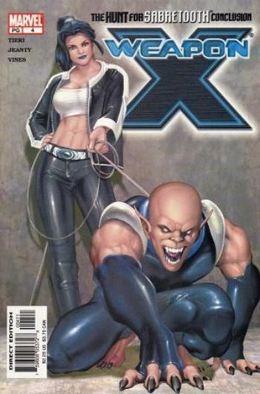 Cover of Weapon X (Vol 1) #4. One of 250,000 Vintage American Comics on sale from Krypton!