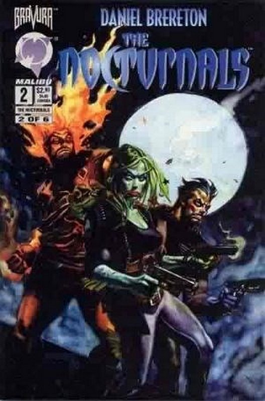 Cover of Nocturnals (1994 Ltd) #2. One of 250,000 Vintage American Comics on sale from Krypton!