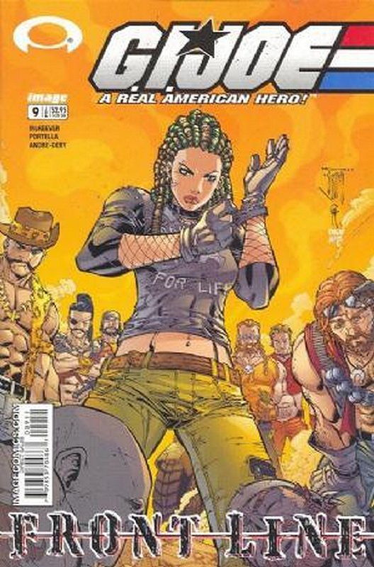 Cover of GI Joe: Frontline (Vol 1) #9. One of 250,000 Vintage American Comics on sale from Krypton!