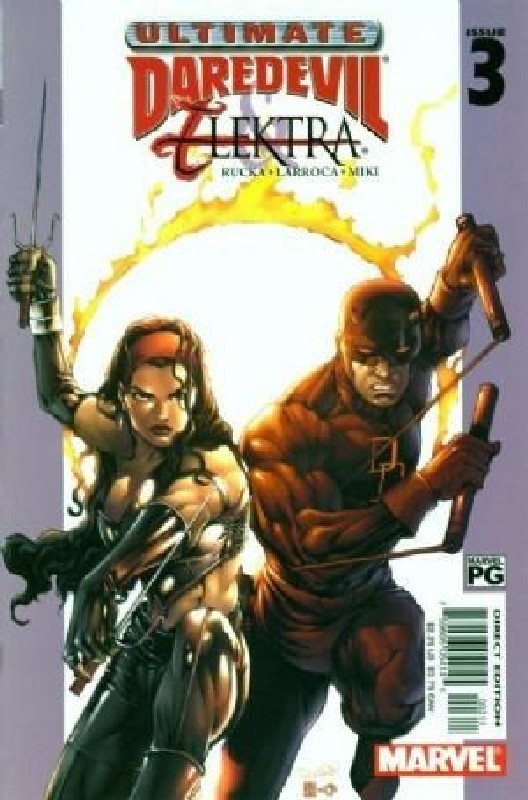 Cover of Ultimate Daredevil & Elektra (2002 Ltd) #3. One of 250,000 Vintage American Comics on sale from Krypton!