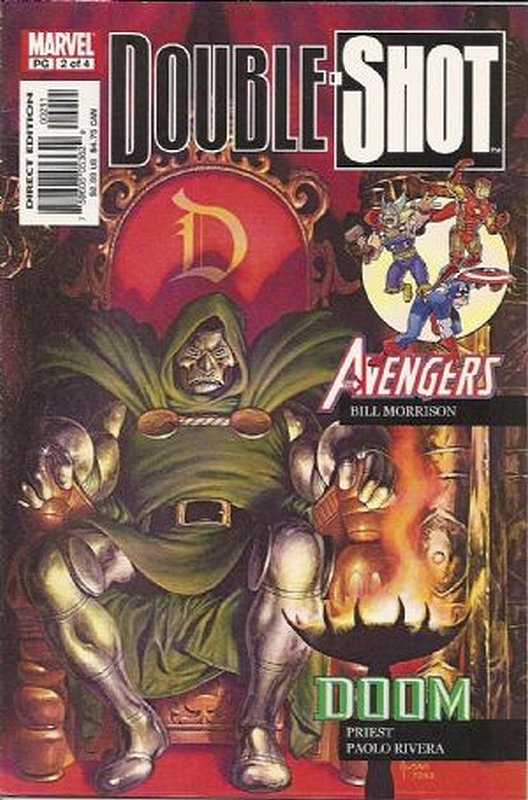 Cover of Double Shot (2003 Ltd) #2. One of 250,000 Vintage American Comics on sale from Krypton!