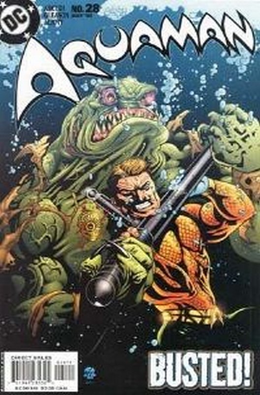 Cover of Aquaman (Vol 4) #28. One of 250,000 Vintage American Comics on sale from Krypton!