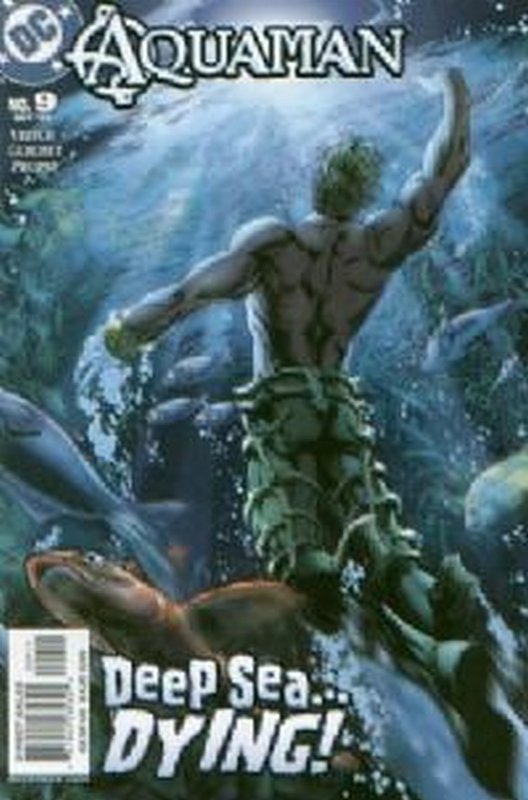 Cover of Aquaman (Vol 4) #9. One of 250,000 Vintage American Comics on sale from Krypton!