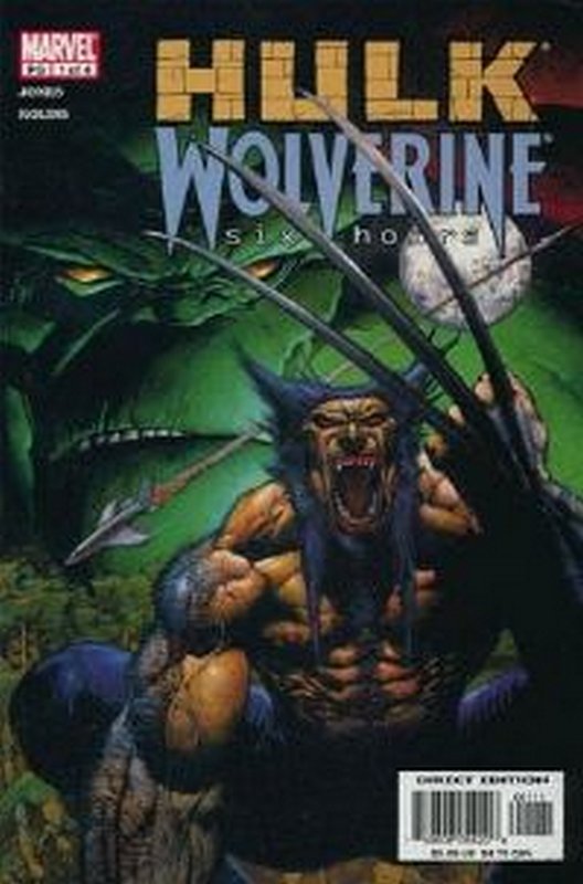 Cover of Hulk & Wolverine: Six Hours (2003 Ltd) #1. One of 250,000 Vintage American Comics on sale from Krypton!