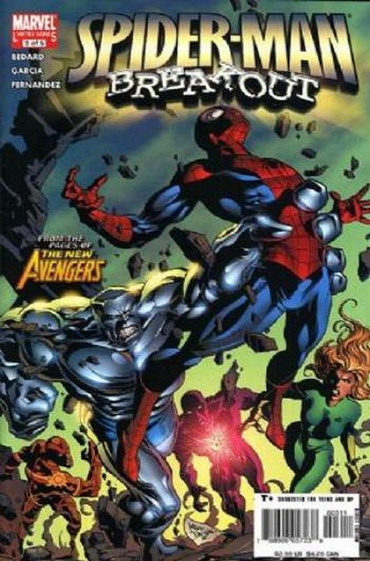 Cover of Spider-Man: Breakout (2005 Ltd) #3. One of 250,000 Vintage American Comics on sale from Krypton!