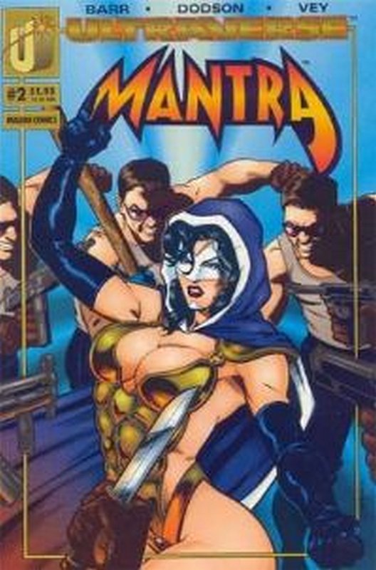 Cover of Mantra (Vol 1) #2. One of 250,000 Vintage American Comics on sale from Krypton!