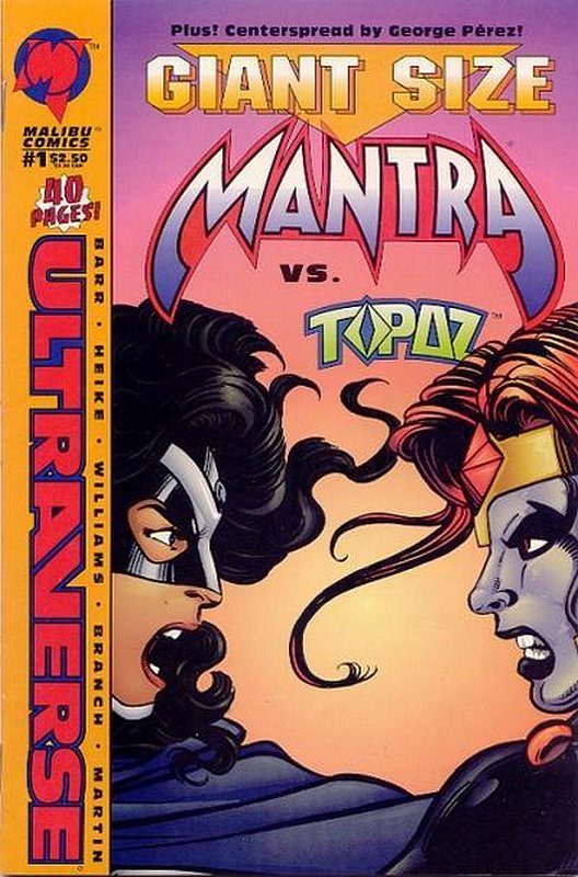 Cover of Mantra Giant-Size (1994 One Shot) #1. One of 250,000 Vintage American Comics on sale from Krypton!