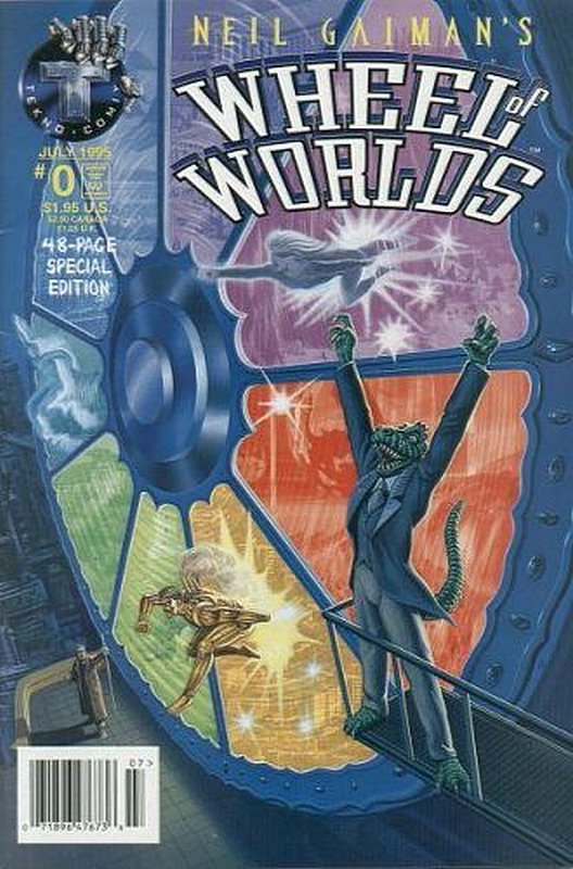Cover of Wheel of the Worlds (1995 Ltd) Neil Gaimans #0. One of 250,000 Vintage American Comics on sale from Krypton!