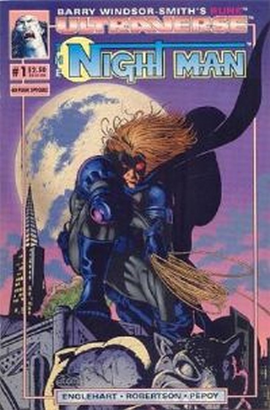 Cover of Night Man (Vol 1) #1. One of 250,000 Vintage American Comics on sale from Krypton!