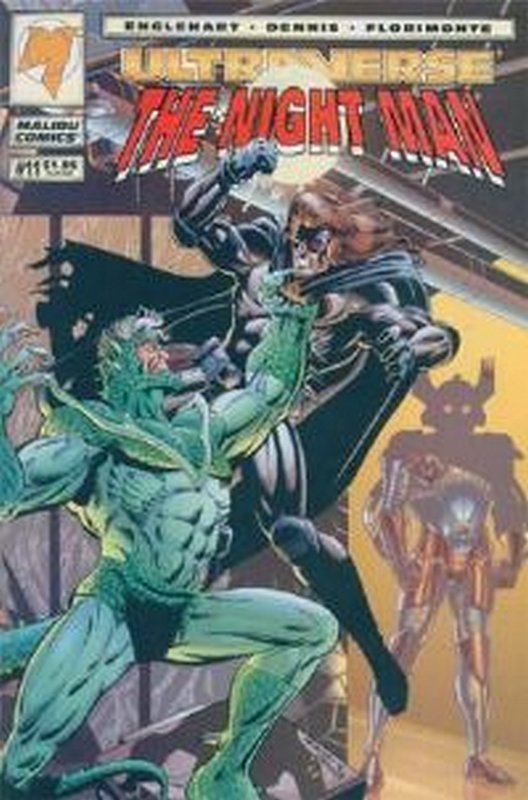 Cover of Night Man (Vol 1) #11. One of 250,000 Vintage American Comics on sale from Krypton!