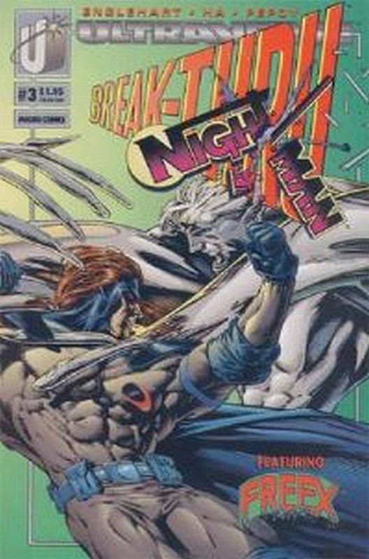 Cover of Night Man (Vol 1) #3. One of 250,000 Vintage American Comics on sale from Krypton!