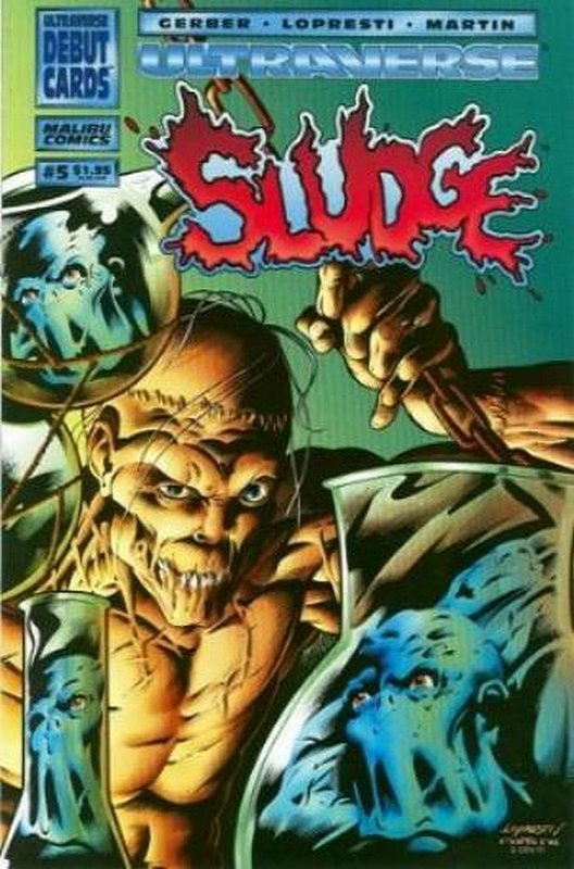 Cover of Sludge (Vol 1) #5. One of 250,000 Vintage American Comics on sale from Krypton!