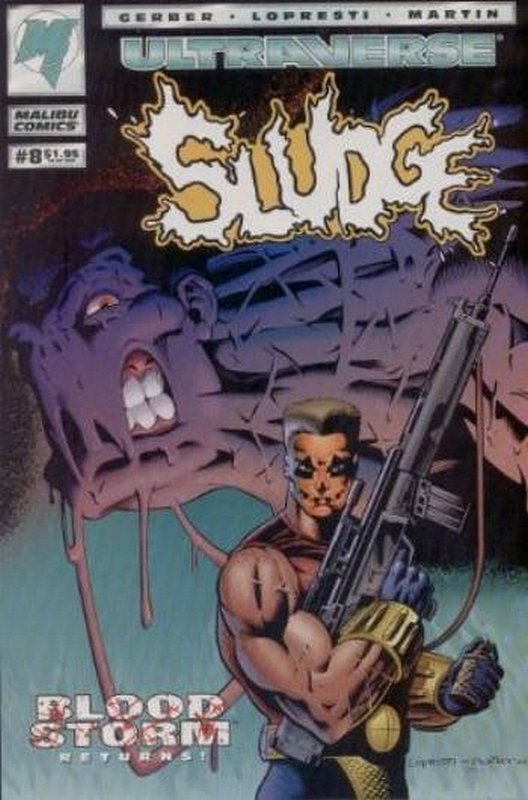 Cover of Sludge (Vol 1) #8. One of 250,000 Vintage American Comics on sale from Krypton!