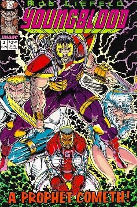 Cover of Youngblood (Vol 1) #2. One of 250,000 Vintage American Comics on sale from Krypton!