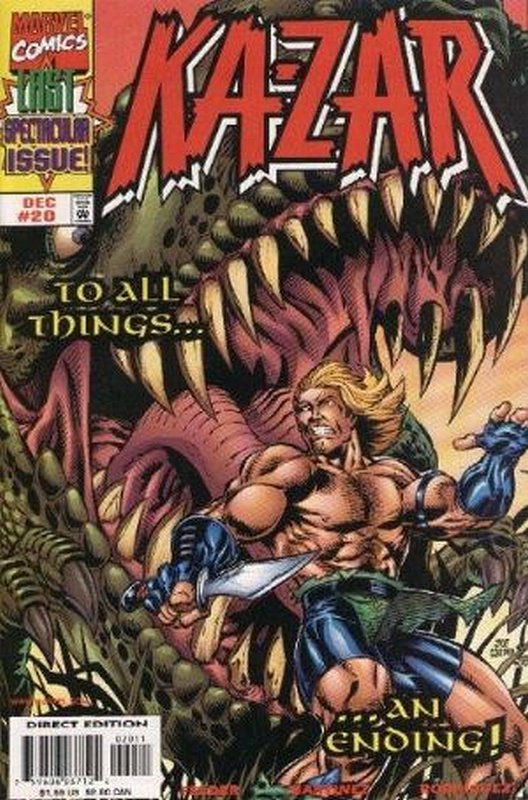 Cover of Ka-Zar (Vol 4) #20. One of 250,000 Vintage American Comics on sale from Krypton!