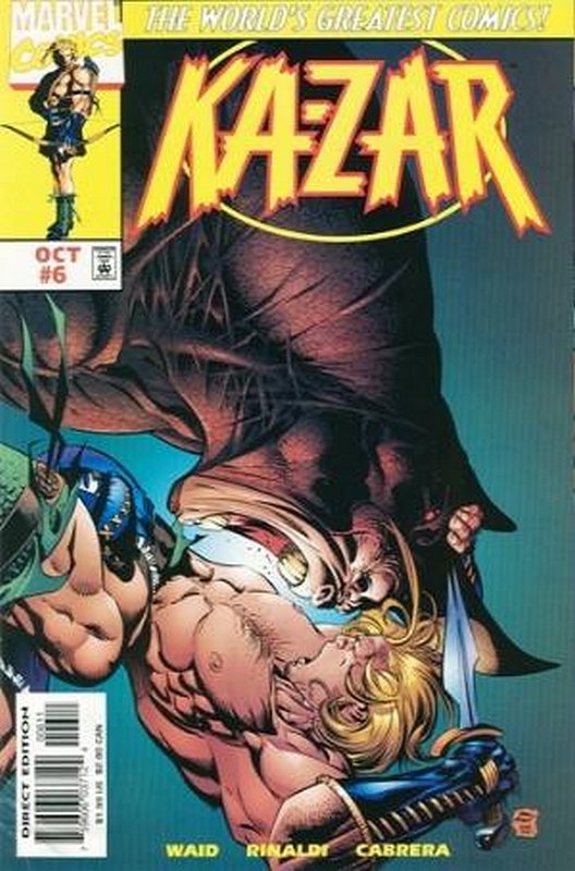 Cover of Ka-Zar (Vol 4) #6. One of 250,000 Vintage American Comics on sale from Krypton!