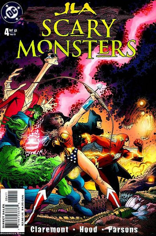 Cover of JLA: Scary Monsters (2003 Ltd) #4. One of 250,000 Vintage American Comics on sale from Krypton!