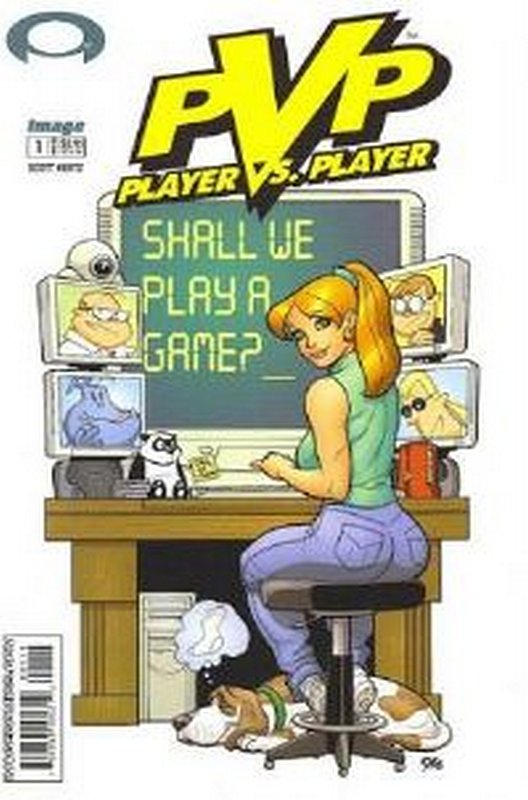 Cover of PVP: Player vs Player #1. One of 250,000 Vintage American Comics on sale from Krypton!