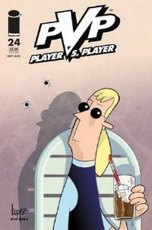 Cover of PVP: Player vs Player #24. One of 250,000 Vintage American Comics on sale from Krypton!