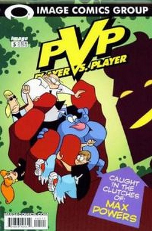 Cover of PVP: Player vs Player #5. One of 250,000 Vintage American Comics on sale from Krypton!