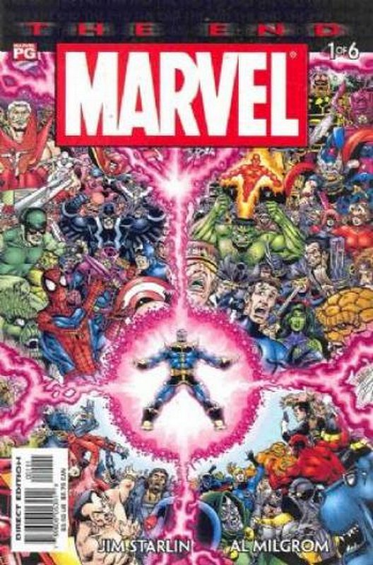 Cover of Marvel: The End (2003 Ltd) #1. One of 250,000 Vintage American Comics on sale from Krypton!