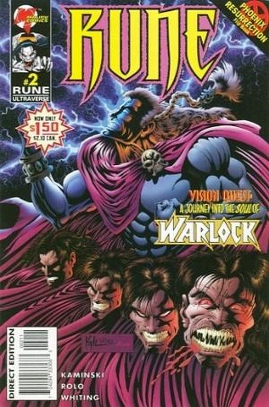 Cover of Rune (Vol 2) #2. One of 250,000 Vintage American Comics on sale from Krypton!